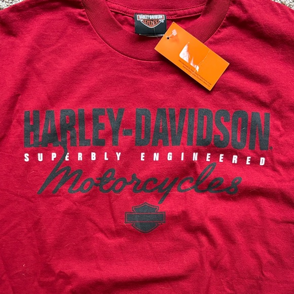 Harley-Davidson Crimson Short Sleeve Tee - Picture 2 of 4